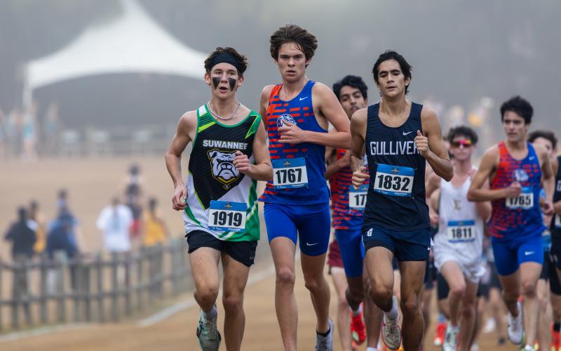Suwannee runner Logan Haley placed 11th at the Class 2A state meet on Saturday. (JACK HOWDESHELL/Lake City Reporter)