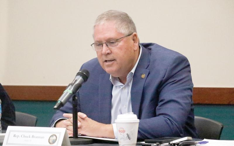 Rep. Chuck Brannan is in favor of property tax cuts, as long as they are ‘responsible.’ (FILE)