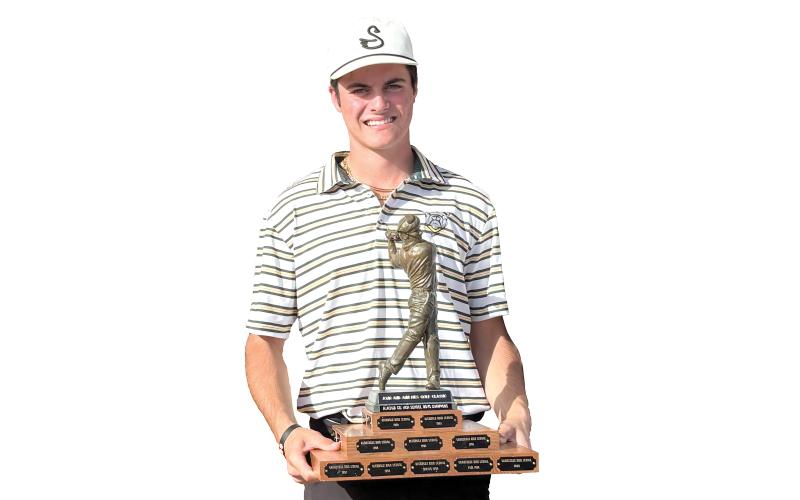 Suwannee junior Dawson Wooley is the LCR’s Boys Golfer of the Year again. (COURTESY)