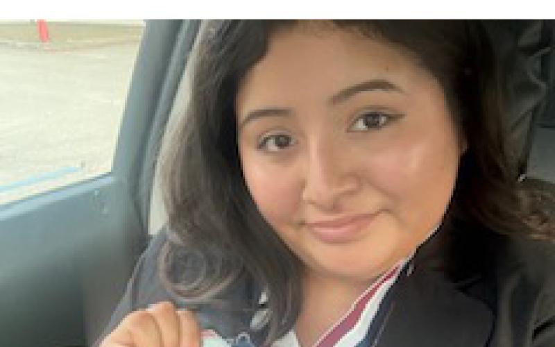 Florida Gateway College student Elisabeth Garcia-Gijon placed second in pathophysiology at the HOSA Springs Regional Conference on Jan. 24. (COURTESY FLORIDA GATEWAY COLLEGE)