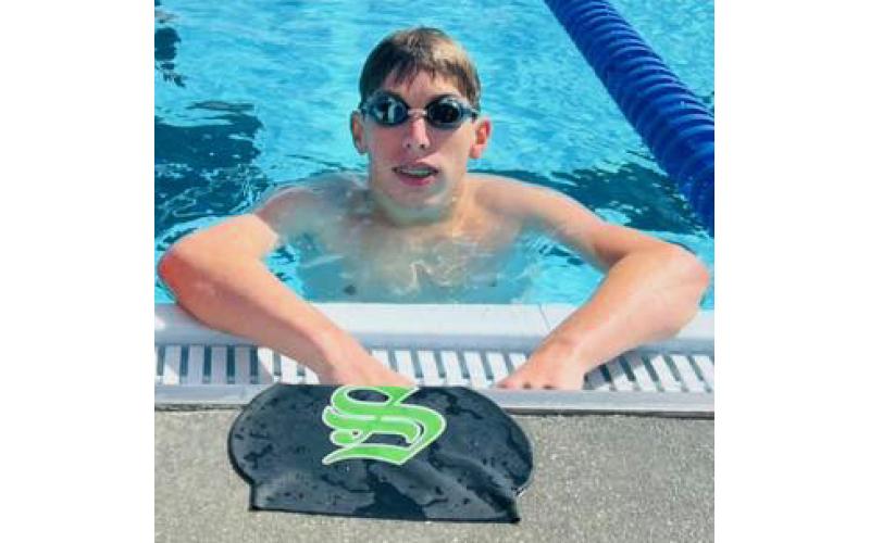 Suwannee’s Jacob Kirkland is the LCR’s Boys Swimmer of the Year. (COURTESY)