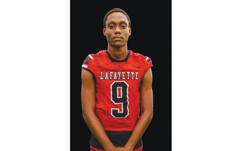 Lafayette quarterback Tywan Williamson is the LCR's Offensive Player of the Year.