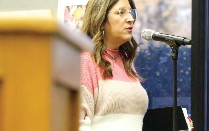 Heather Henderson-Scheu, Suwannee County’s emergency management director, was appointed to the Live Oak Community Redevelopment Agency board on Tuesday. (JAMIE WACHTER/Lake City Reporter)