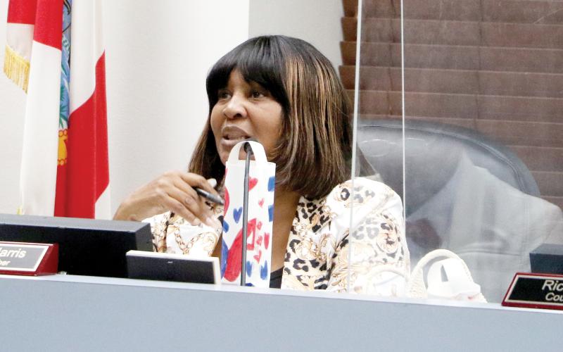Lake City Councilwoman Tammy Harris wants to host ‘Love Fest’ to better enhance the community’s image to outsiders. (MORGAN MCMULLEN/Lake City Reporter)