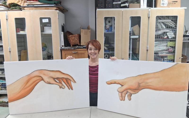 Gateway Art Gallery curator Sheila Carr said she hopes visitors to this weekend’s Lecture Series event on Michelangelo will learn more about the legendary painter and sculptor. (COURTESY)