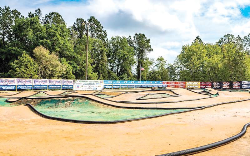 The RC racing track at Southside Sports Complex, shown here, will be replaced by a new course being built along NW Bascom Norris Drive. (COURTESY)