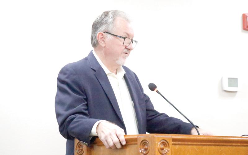 Suwannee County Economic Development Director Jimmy Norris said with Plant Path opening a processing plant in the county, the goal is to make the county the ‘stevia capital of the world.’ (JAMIE WACHTER/Lake City Reporter)