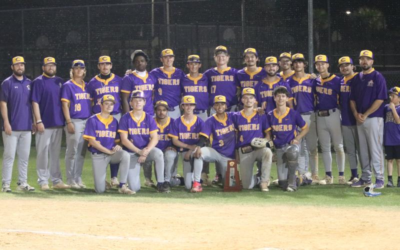 Columbia repeated as District 3-5A champs with a 6-2 win over Fleming Island on Thursday. (JORDAN KROEGER/Lake City Reporter)