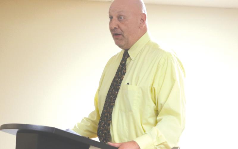 Florida Gateway College President Larry Barrett said he and Columbia County Manager David Kraus were working together to put a plan in place for 12 vacant parcels of land owned by the Lake Shore Hospital Authority. (FILE)