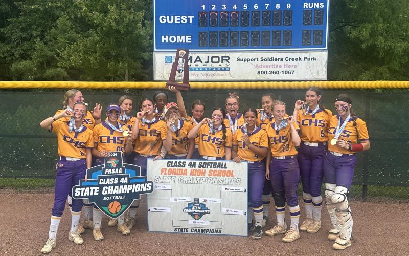 Columbia won the Class 4A state championship on Saturday, beating Lake Wales 3-2. (JORDAN KROEGER/Lake City Reporter)