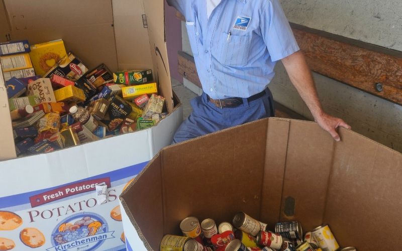 The National Association of Letter Carriers’ 34th annual ‘Stamp Out Hunger Food Drive’ is set for May 9. (COURTESY)