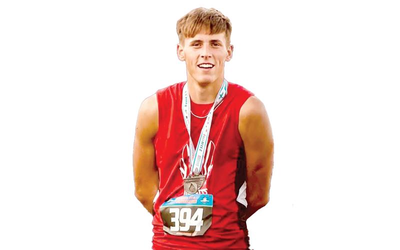 Lafayette state medalist Henry Stewart is the LCR's Boys Track &amp; Field Athlete of the Year. (COURTESY)