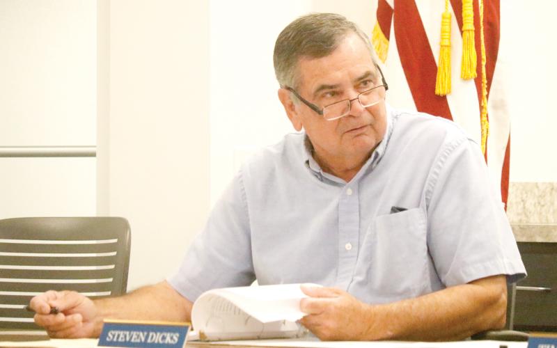 Steven Dicks serves on the North Florida Water Utilities Authority as an at-large member with the other board seats filled by commissioners from Columbia and Suwannee counties. The Columbia County Commission could make selections Thursday of two new board members to replace Commissioners Rocky Ford and Tim Murphy in the future. (FILE)