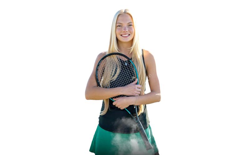 Suwannee’s Brooke Fernald is the LCR’s Girls Tennis Player of the Year. (COURTESY)
