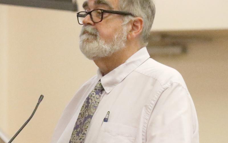 Columbia County Manager David Kraus said he felt ‘comfortable’ budgeting the same $520,648 subsidy to the NFWUA for the upcoming fiscal year. (JAMIE WACHTER/Lake City Reporter)