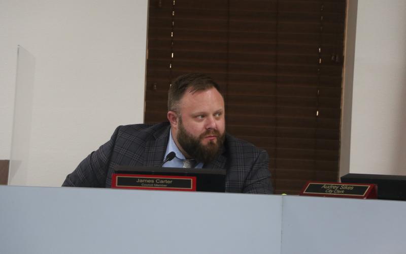 Lake City Councilman James Carter said he was happy to see David Winsberg’s willingness to work with the neighbors on a proposed housing development. (FILE)
