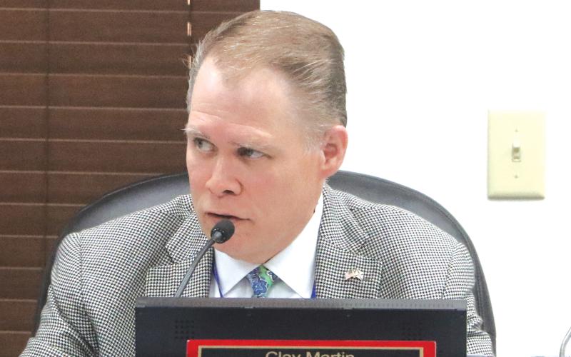 Lake City Attorney Clay Martin said any legal  measure taken against panhandling would have to be finely tuned as to not infringe on First Amendment rights. (MORGAN MCMULLEN/Lake City Reporter)