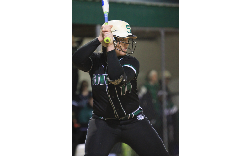 Jordan Roberts set the Suwannee softball record for home runs as a senior with 14 in 2016 and also led the team to its only Final Four appearance in 2013. (PAUL BUCHANAN/Lake City Reporter)
