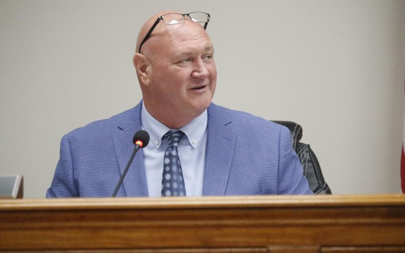 Suwannee County Commissioner Don Hale said he was OK keeping the millage rate flat to have discussions on lowering it during budget workshops. (FILE)