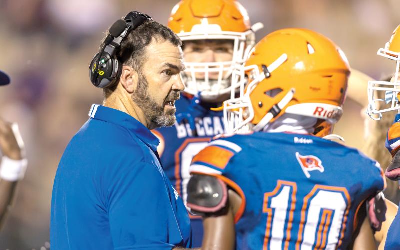 Branford head coach Will Dettor is excited about the Buccaneers’ prospects in the Sunshine State Athletic Association. (JACK HOWDESHELL/Lake City Reporter)