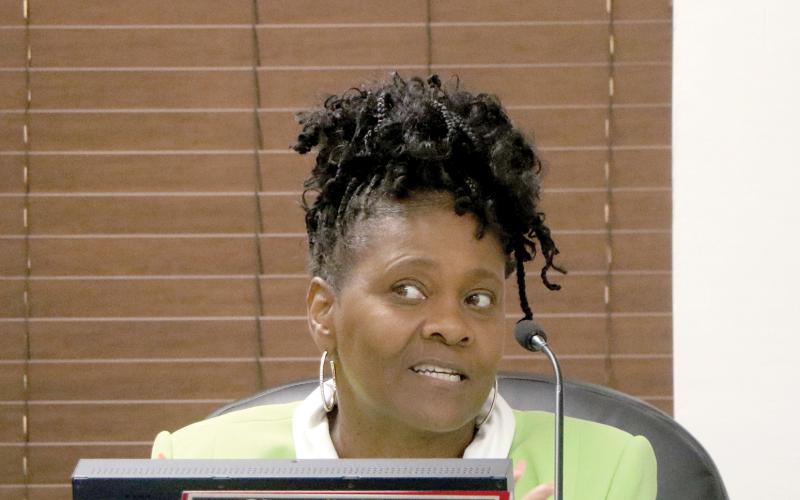 Lake City Councilwoman Chevella Young said the sports and tutoring offered at Annie Mattox Park were important to fund. (FILE)