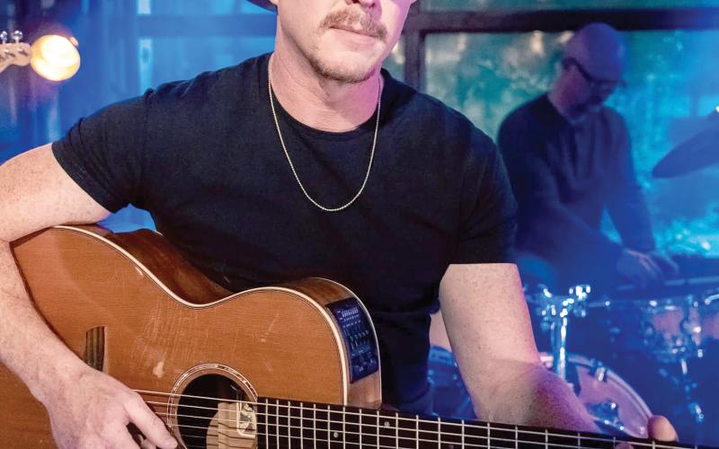 Lake City’s Adam Sanders, a Nashville country music star, will be coming home to perform at the Florida Gateway Fair on Nov. 7. (COURTESY)