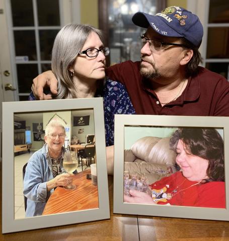 Jennifer and Patrick Scott each lost their mother on December 12. It was a one-two blow that has shaken them and their kids. (BRENTON CUNNINGHAM/Special to the Reporter)