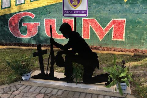 The new monument is pictured. (COURTESY)