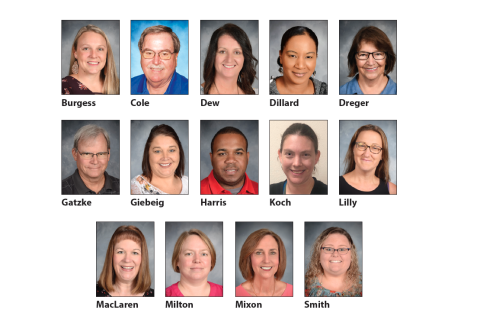 Fourteen are vying for Teach of the Year.