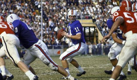 Steve Spurrier is the last quarterback to wear No. 11 as Florida's starter. (ATHLON SPORTS) 