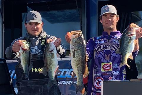 CHS Bassmaster Jackson Swisher (left) and Seth Slanker (right) were two of 49 anglers selected. (FILE)