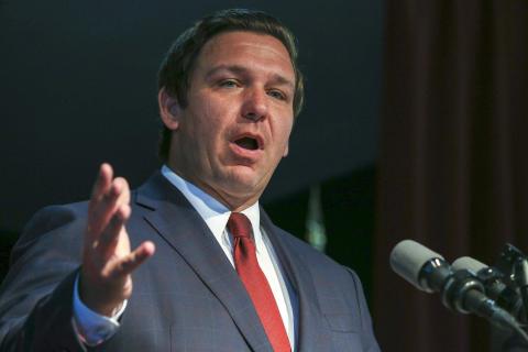 Florida Gov. Ron DeSantis. (TRIBUNE NEWS SERVICE)