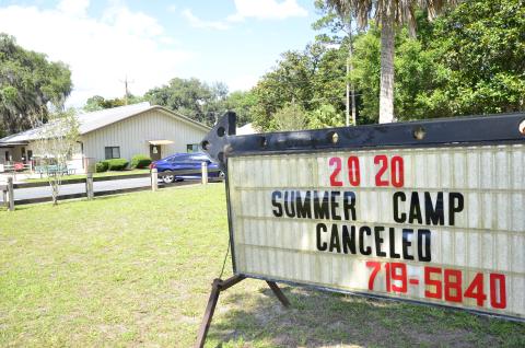 The Girls and Boys Club summer camp programs will remain closed due to covid-19 concerns despite an about-face by Gov. Ron DeSantis, who said Friday that camps like these could be reopened statewide if local governments wished. (CARL MCKINNEY/Lake City Reporter)