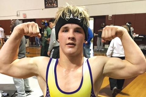 Chace Curtis won a state title as a sophomore and won three straight district and regional titles to end his career. (FILE)