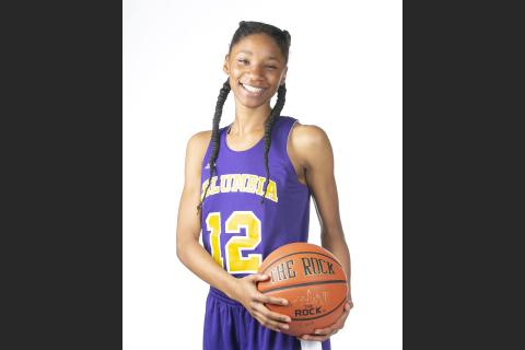 Quianna Dillard was the LCR's Girls Basketball Player of the Year in 2019 as she helped lead Columbia to its first playoff berth since 2009. (JEN CHASTEEN/Special to the Reporter))