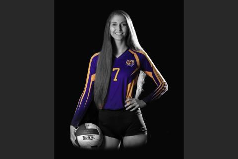 Madison Plyn was the LCR's Volleyball Player of the year in back-to-back seasons to finish her career. (JEN CHASTEEN/Special to the Reporter)