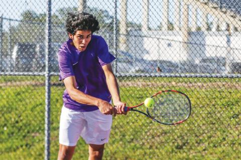 Prakrut Patel won district titles at No. 1 singles and No. 1 doubles to make it to state as a junior. (FILE)