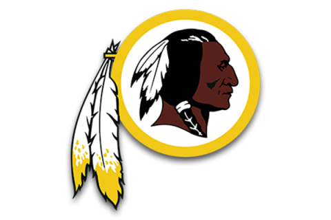 Washington Redskins logo.