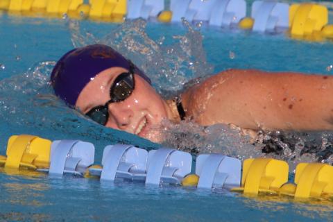 Mackenzie Conklin won the 200 freestyle and 500 freestyle individually. (SHELBY CONKLIN/Special to the Reporter)