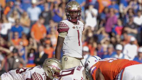 Florida State named James Blackman the team's starting quarterback on Tuesday. (TRIBUNE NEWS SERVICE)