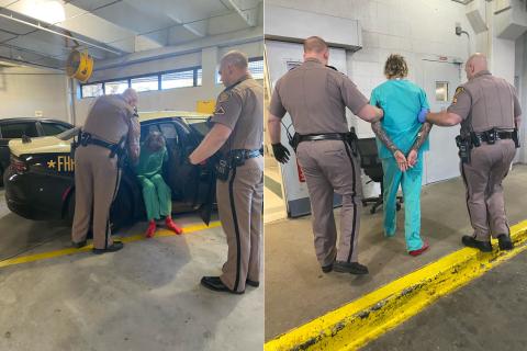 Michael Troy Hutto was arrested Friday afternoon by the Florida Highway Patrol in connection to the murder of a Columbia County teen. (COURTESY FHP JACKSONVILLE)