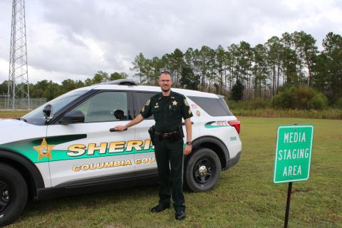 Sgt. Steven Khachigan is the new public information officer at the Columbia County Sheriff’s Office. (TONY BRITT/Lake City Reporter)