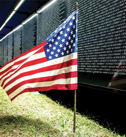The Wall That Heals, a half-scale replica of the Vietnam Veterans Memorial Wall, will be in Lake City from Nov. 5-9. (COURTESY)