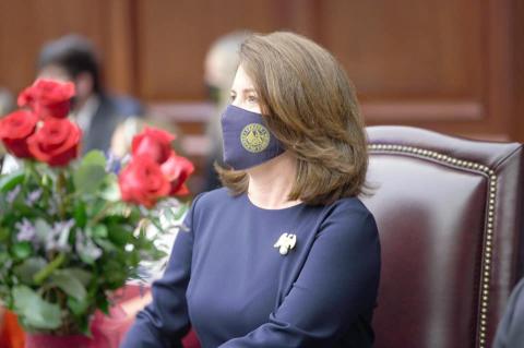 Jennifer Bradley (R-Fleming Island) was sworn in Tuesday as District 5 senator in the Florida Senate. (COURTESY)