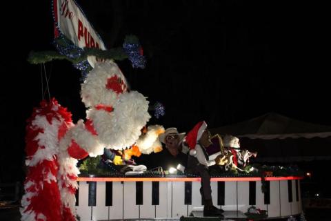 The Puppetone Rockers arrive at the Spirit of the Suwannee Music Park on Dec. 4 as part of the Christmas entertainment. Suwannee Lights opens this weekend and runs through Dec. 30. (COURTESY)