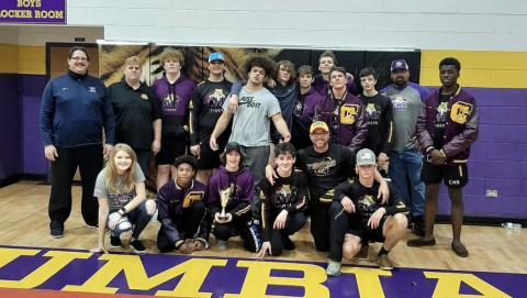 Columbia placed second at the Tiger Duals on Saturday. (COURTESY)