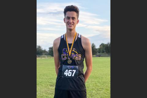 SHELBY CONKLIN/Special to the Reporter Columbia’s Aaron Morse is the LCR’s Boys Runner of the Year. (SHELBY CONKLIN/Special to the Reporter)