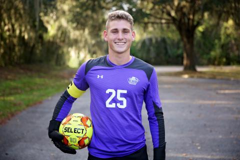 Columbia’s Colby Strickland is the LCR’s Boys Soccer Player of the Year. (MANDI SLOAN/Special to the Reporter)