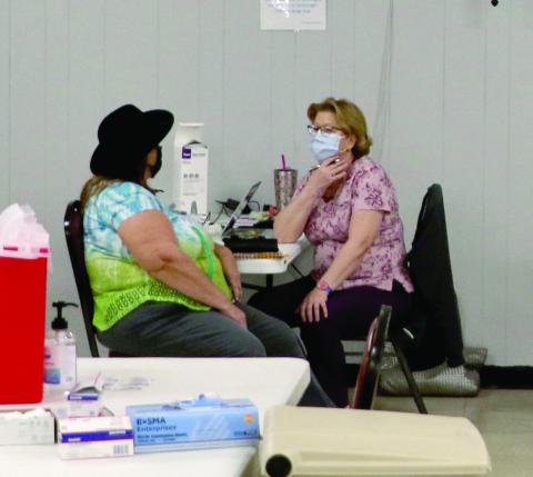 More than 200 vaccine doses were administered to veterans Tuesday at the American Legion Post 57 during a vaccine drive held by the Legion and the North Florida/South Georgia Veterans Health System.
