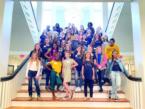 The Altrusa Club of Lake City’s 23rd annual Girls Summit was held Saturday at The Blanche in downtown Lake City and included 44 girls in the sixth grade at Richardson Sixth Grade Academy, Belmont Academy and Epiphany Catholic School. (COURTESY)